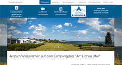 Desktop Screenshot of camping-neustadt.de